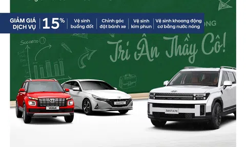 HYUNDAI THÀNH CÔNG GIẢI PHÓNG, ƯU ĐÃI CỰC KHỦNG CHÀO MỪNG NGÀY NHÀ GIÁO VIỆT NAM 20/11