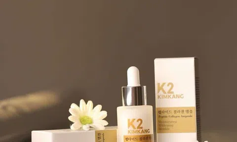 Serum căng bóng dưỡng trắng da K2 KIM KANG của tập đoàn dược-mỹ phẩm nổi tiếng CNP KOREA tại Hàn Quốc