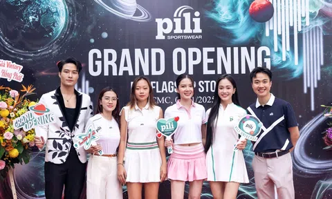 PILI Fashion khai trương flagship store, khẳng định thương hiệu thời trang thể thao thời thượng và cảm xúc