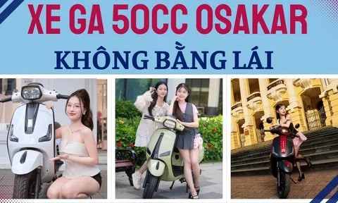 BẢNG GIÁ XE GA 50CC OSAKAR MỚI NHẤT NĂM 2025