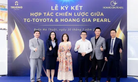 Hoàng Gia Pearl chính thức hợp tác chiến lược cùng Trương Group – TOYOTA