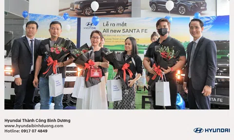 LỄ RA MẮT HYUNDAI SANTA FE ALL NEW TẠI HYUNDAI BÌNH DƯƠNG