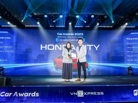 Honda CR-V và Honda City nhận Giải thưởng 'Ô tô của năm'