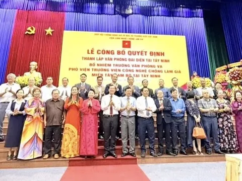 Thành lập Văn phòng Viện Công nghệ chống làm giả miền Tây Nam Bộ tại Tây Ninh