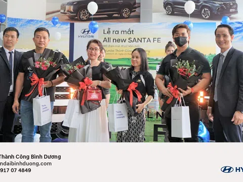 LỄ RA MẮT HYUNDAI SANTA FE ALL NEW TẠI HYUNDAI BÌNH DƯƠNG